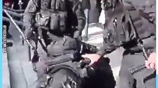 Israeli Forces attack palestinian women
