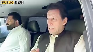 Chairman PTI Imran Khan's important message to the public before starting the rally | Public News
