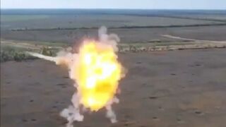 Ukrainian Forces intercepted Russian UAV on a mission to drop VOG grenade in Zaporizhia Oblast