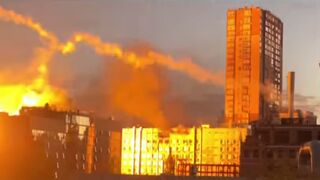 More Russian drone strikes hit Ukraine's capital Kyiv