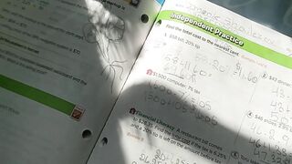 When you have homework