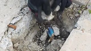 Easy steps to repair damaged road on your way home