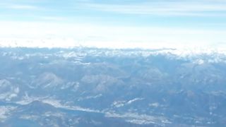 Mountains from a bird's eye view