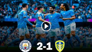 Man City vs Leeds 2-1- All Goals & Highlights - 2023