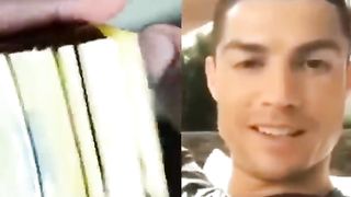 #cristiano ronaldo react