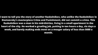 The Transformation of Raskolnikov
