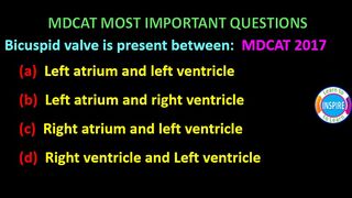 Bicuspid valve is present between: #mdcatbiology #ETEABiology #circulation #transport