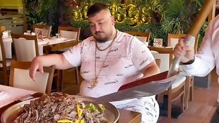 Kürekte Et Döner Servisi !! Yasin Cengiz.