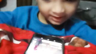 Cute baby enjoy song
