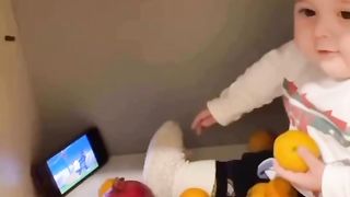 Cute baby Funny