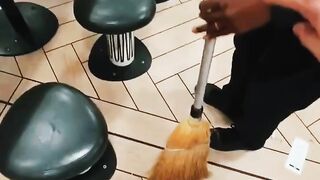 Prank in a fast food restaurant