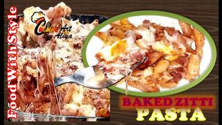 baked ziti | easy ziti pasta recipe | easy pasta recipes | baked ziti with cheese and meat | casserole recipes |