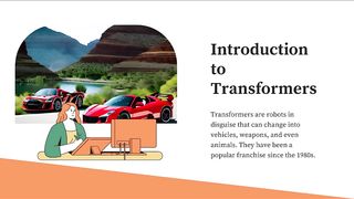 Transformers Cars that changed into something quite different