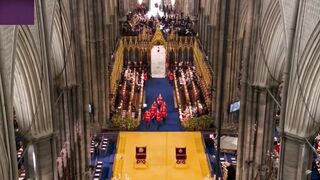 Mysterious Person in Black Coronation of King Charles III
