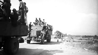 Trucks used in World War 2.