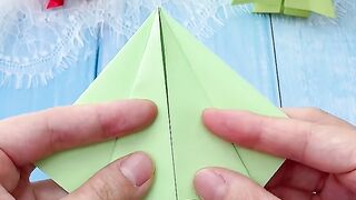 Making crafts with paper