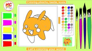 Lets coloring cute monster anime
