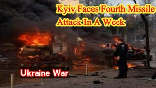 Kyiv faces 4th missile attack by Russia in a week