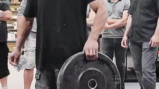 $100 45lb Plate Flip CHALLENGE