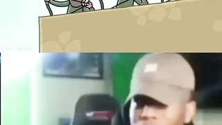 Cartoon box funny