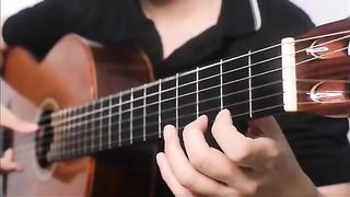 Sadness and Sorrow (Naruto ost) Finger style guitar lesson + Tab