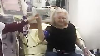 HOSPITAL STAFF ENJOYING DUTY.