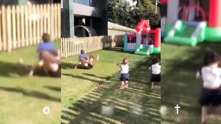 Ronaldo funny moments with his family