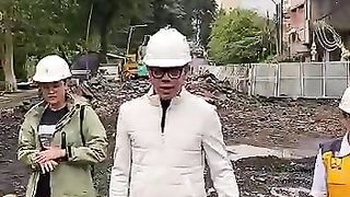 Pembuatan jembatan di bogor kota bersama walikota bogor