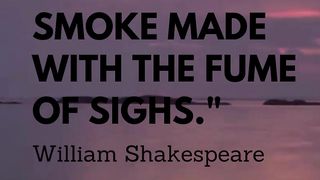Love is a smoke