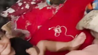 my son likes his mom's boxing