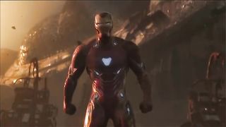AVENGERS INFINITY WAR Iron Man Vs Thanos Fight Scene