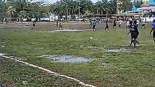Kerusuhan pada liga bola tarkam