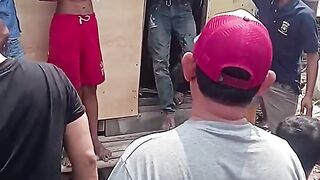 Maling motor di hajar masa Ampe bonyok