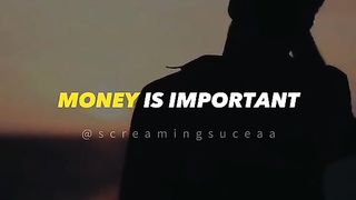 More money is more important