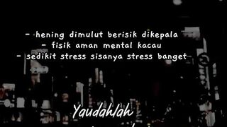 Ya udah mau gimana lagi