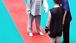 Master kungfu vs mma fighter