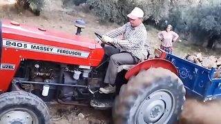 Massey Ferguson 240s when stuck