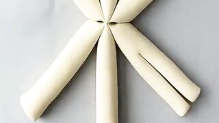 ???? Satisfying & Creative Dough Pastry Recipes ????Bread Rolls, Bun Shapes, Pasta, 1ice Cake #shorts