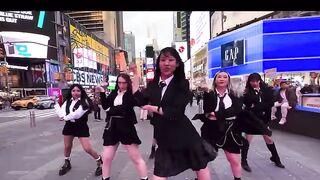 Dance show in time square