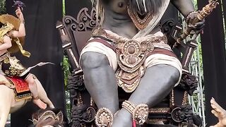 Patung ogoh ogoh di bali