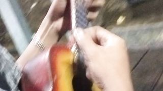 Indonesian busker