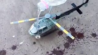 Helicopter Vs Lamborghini