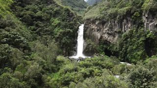 waterfall video footage