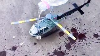 Police Vs Helicopter