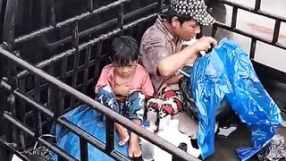VIRAL,, kasih sayang seorang ayah ke anaknya #viral