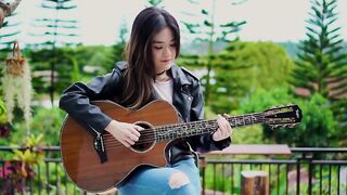 Metallica Enter Sandman - guitar cover by Josephine Alexandra