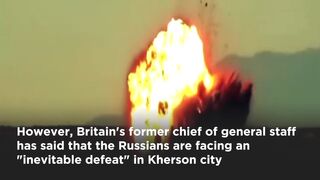 Ukraine Spy Chief's Kherson Warning, Russia Alleges HIMARS Hit On Power Plant