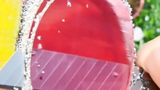Soap ASMR cutting with relaxing sound