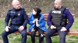 Are You Okey ? Police Vs Kid !