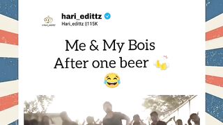 Me and my house after one beer